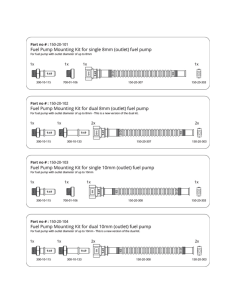 Kit de montage pour réservoir Nuke performance 2