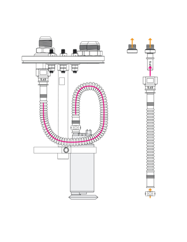 Kit de montage pour réservoir Nuke performance