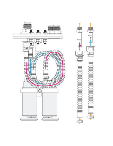 Kit de montage pour réservoir Nuke performance