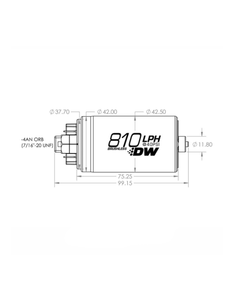 Pompe à carburant externe Deatschwerks DW810