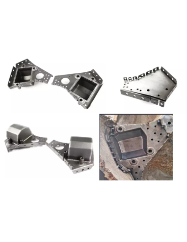 Renfort caisse bmw e46 support bras arriere