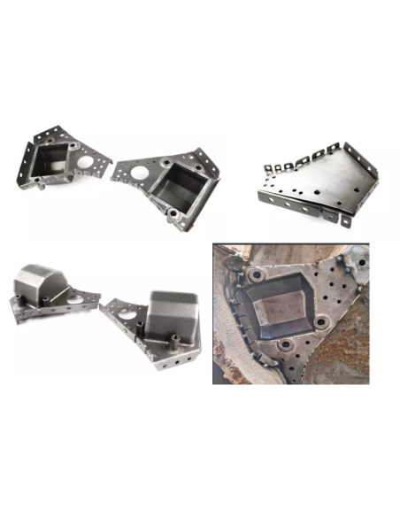 Renfort caisse bmw e46 support bras arriere