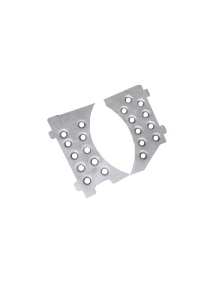 Platines renfort ailes vs tourelles amortisseurs BMW E46