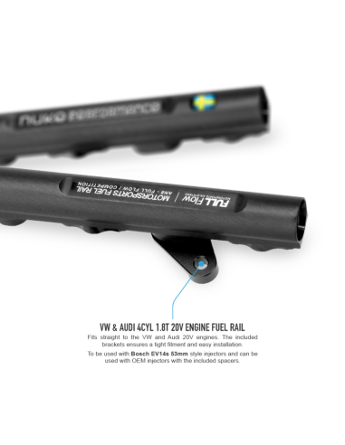 Rampe injection Nuke Performance – Audi VW 1.8T 20V | Haute performance & fiabilité