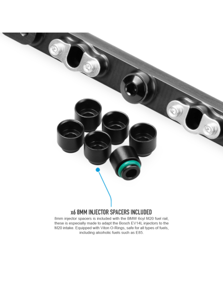 Rampe injection Nuke Performance – BMW 6 cylindres M20 | Haute performance & fiabilité