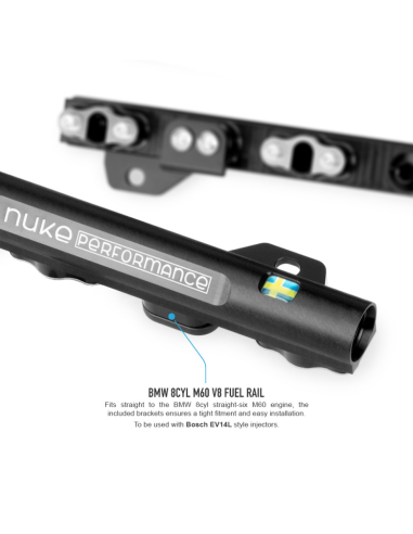 Rampe injection Nuke Performance – BMW 8 cylindres M60 M62 | Haute performance & fiabilité