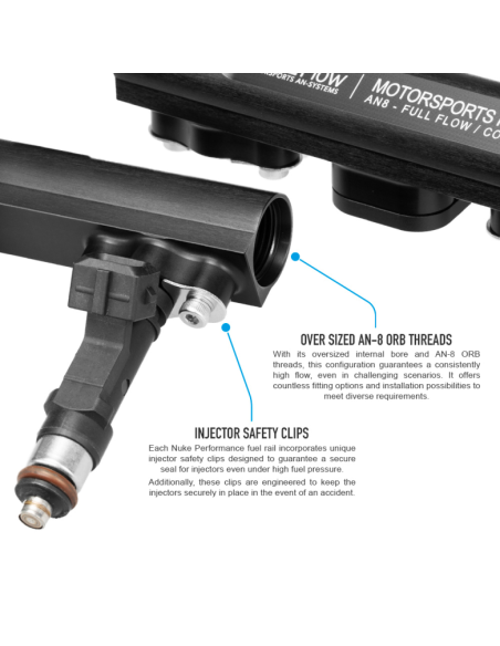 Rampe injection Nuke Performance – BMW 6 cylindres S50 Euro | Haute performance & fiabilité