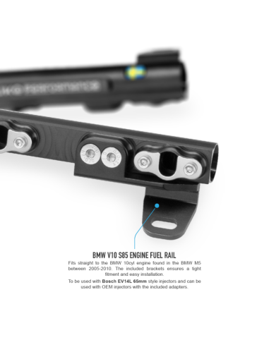 Rampe injection Nuke Performance – BMW 10 cylindres S85 | Haute performance & fiabilité