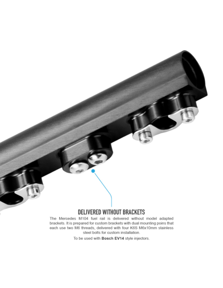 Rampe injection Nuke Performance – Mercedes 6 cylindres M104 | Haute performance & fiabilité