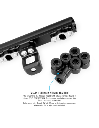 Rampe injection Nuke Performance – NISSAN 6 cylindres RB26DETT | Haute performance & fiabilité