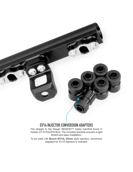 Rampe injection Nuke Performance – NISSAN 6 cylindres RB26DETT | Haute performance & fiabilité