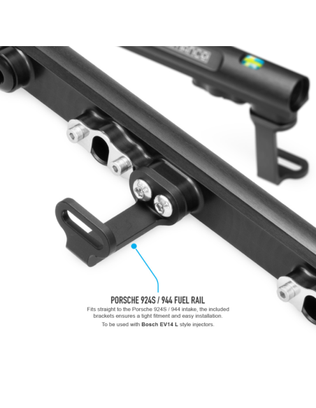 Rampe injection Nuke Performance – Porsche 4 cylindres 924S/944 | Haute performance & fiabilité