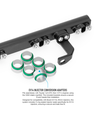 Rampe injection Nuke Performance – Toyota 1JZ-GTE| Haute performance & fiabilité