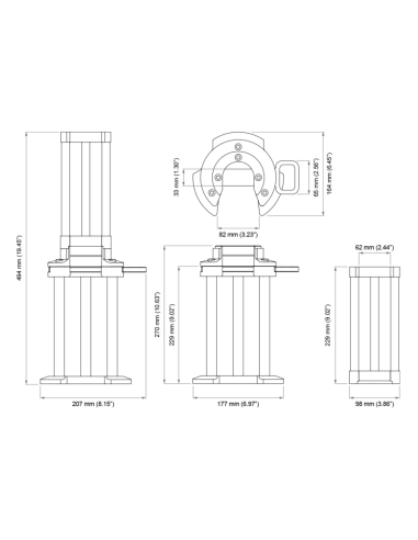 Elephant foot Air Jack 90 Nuke Performance