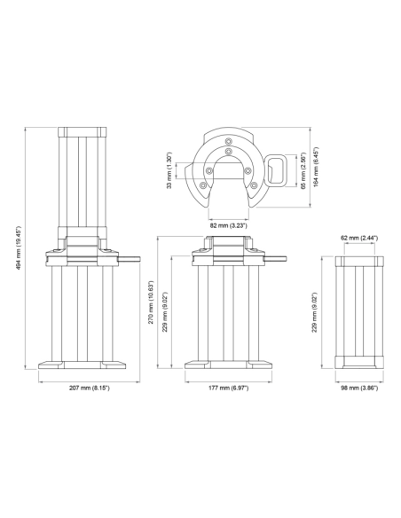 Elephant foot Air Jack 90 Nuke Performance