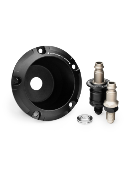 Boîtier de valve de vérin pneumatique en aluminium