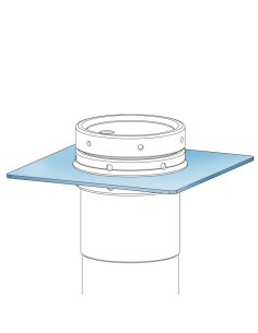 Plaque de Montage en Acier pour Air Jack 90 C – Support Robuste et Fiable