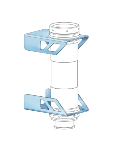 Tube de montage en acier brut adaptable – Prêt à souder pour Air Jack 90 C
