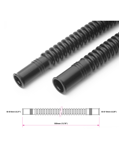 Durite annelée Nuke Performance pour pompe carburant immergée