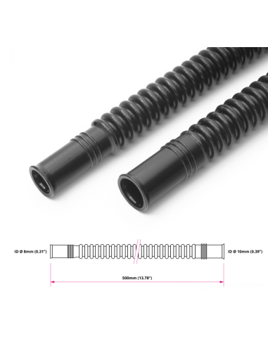Durite annelée Nuke Performance pour pompe carburant immergée