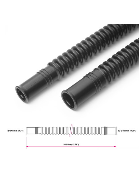 Durite annelée Nuke Performance pour pompe carburant immergée