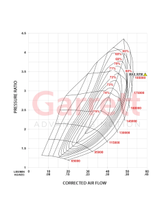 Turbo Garrett G25-585 reverse Gen.2 934115-5001S A/R 0.72 2