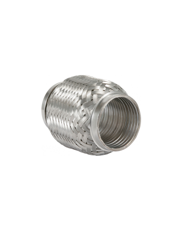 Flexible inox  89 mm longueur 100 mm