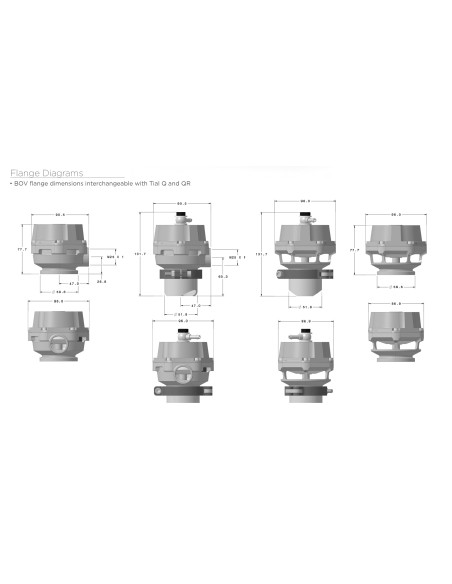 Dump Valve / Blow-Off Valve Garrett BOV GBV-50A
