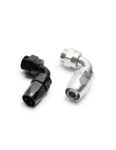 Raccord 90° métrique 22x150 mâle vers Dash 8 Boost Product - Swapland -