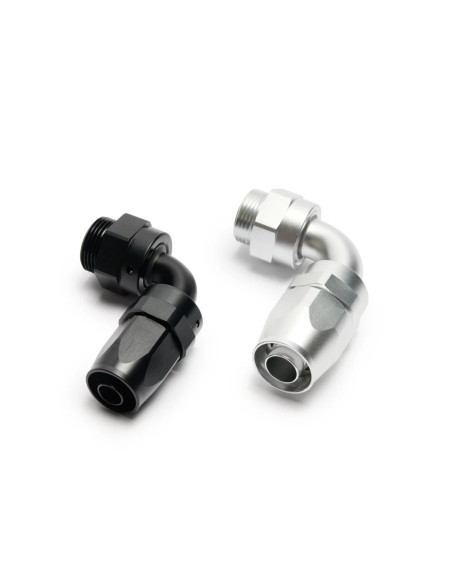 Raccord 90° métrique 22x150 mâle vers Dash 8 Boost Product - Swapland -