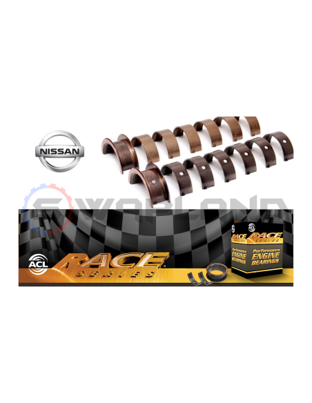 Coussinets de vilebrequin ACL trimétal 7M2428H Standard Nissan RB26DETT