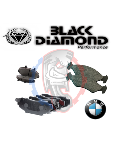 Plaquette de frein sport Black Diamond PP645 pour Bmw Série 1