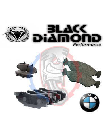 Plaquette de frein sport Black Diamond PP645 pour Bmw Série 1