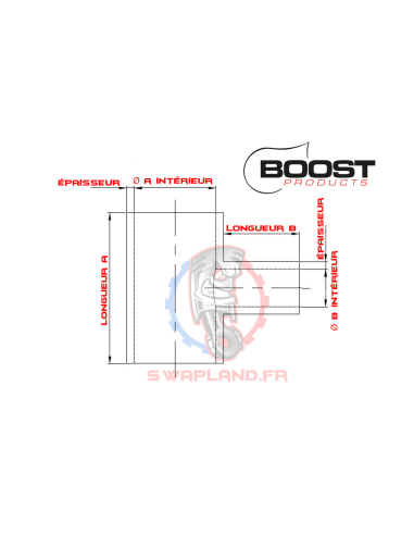 T silicone 70 mm BOOST Products 