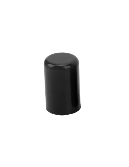 Bouchon silicone renforcé noir Ø 19 mm