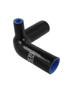 Té en silicone 90° 32 mm noir 