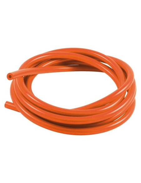 Durite dépression Samco Ø int.5 mm  Ø ext.10 mm Orange 