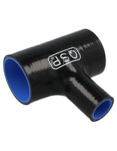 Té en silicone droit 38 mm / 25 mm bleu ou noir QSP Products 2