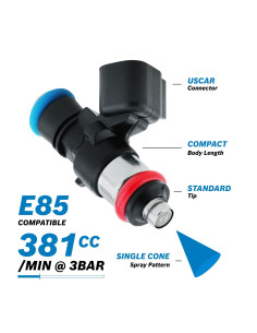 Injecteur gros debit 310cc bosch E85