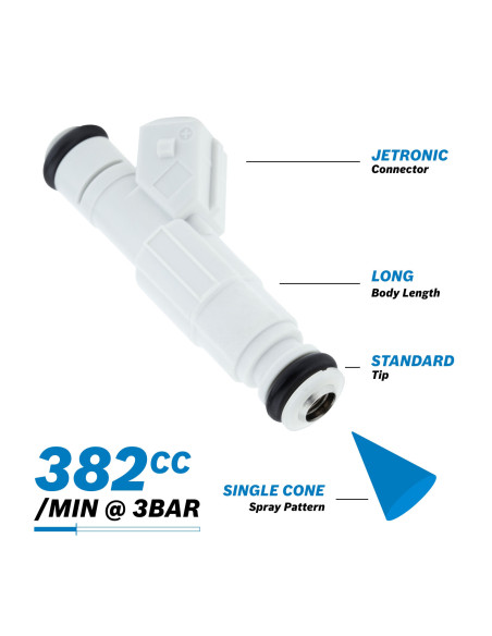 Injecteur gros debit E85 380cc Bosch