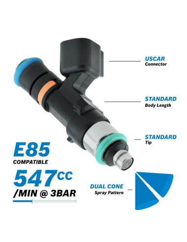 Injecteur gros debit 550cc 0280158117