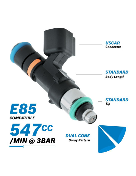 Injecteur gros debit 550cc 0280158117