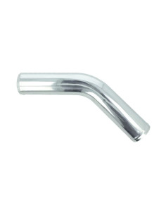 Coude aluminium 45° Ø 76mm extérieur 