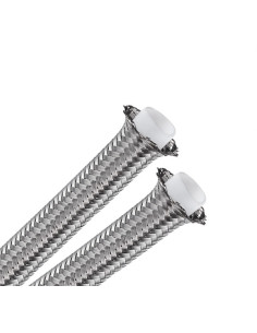 Durite dash6 AN6 PTFE tressée inox serie 200.