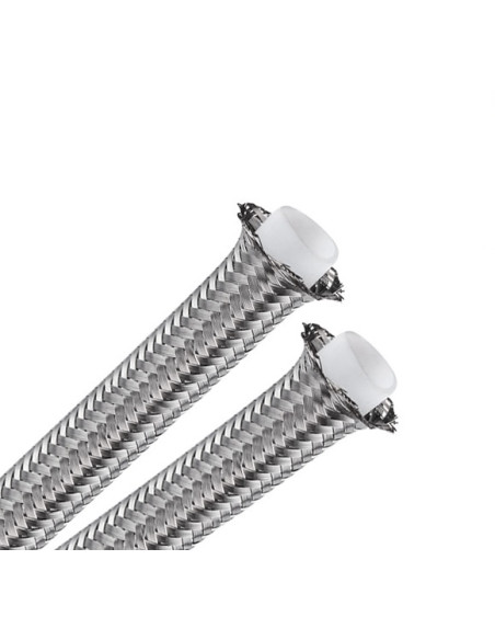 Durite dash6 AN6 PTFE tressée inox serie 200.
