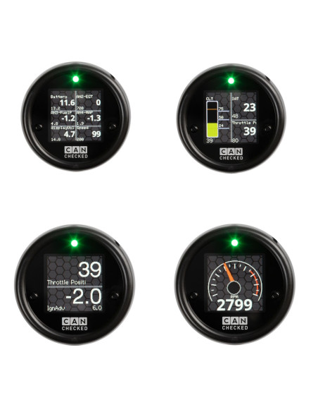 Afficheur CANchecked Audi TT 8N avec adaptateur