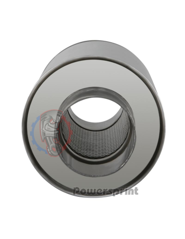 Echappement rond Powersprint 76 mm longueur 450 mm HF 45 - Swapland -