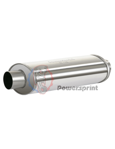 Echappement ovale Powersprint 76 mm longueur 450 mm HF 45 - Swapland -