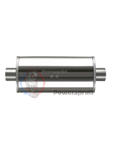 Echappement ovale Powersprint 76 mm longueur 450 mm HF 45 - Swapland -