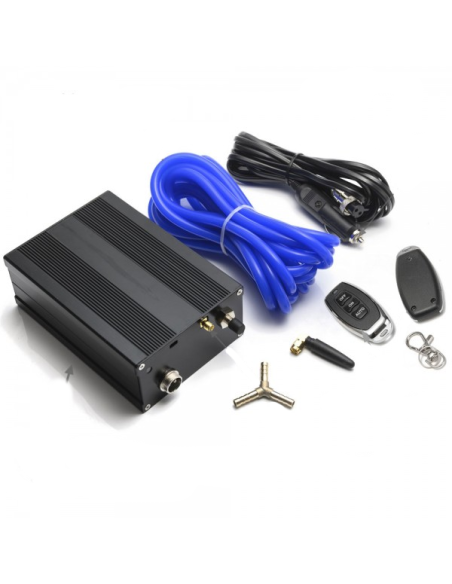 Silencieux sport avec valve d'échappement intégrée Ø 51 mm 